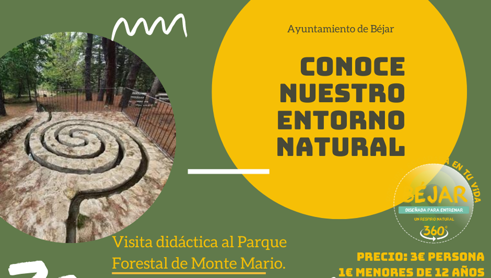 Béjar organiza una visita didáctica al Parque Forestal de Monte Mario